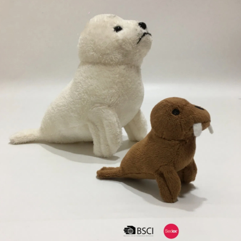 OEM Wholesale Eco Friendly Recycled Material Lifelike Lovely Cute Baby Seal Plush Toy