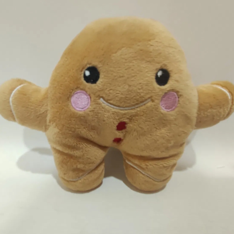 Gingerbread Man Christmas Plush Toy